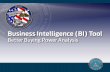 Business Intelligence (BI) Tool Intelligence (BI) Tool Better Buying Power Analysis. n. BI Tool Dashboard leverages existing data and provides users both standard and adhoc reports