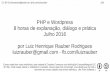 PHP e WordPress