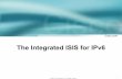 The Integrated ISIS for IPv6 - 6NET | Welcome to 6NET · PDF file · 2004-01-1554 ISIS routing Levels L1 L1L2 L1 L1 L1L2 2. Level-1 LSP with IP prefix: 10..0.0/16 2. Level-1 LSP with