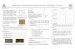 Memristors: Hardware Implemented Learning Circuitsmath.arizona.edu/.../Posters/Memristor_Poster_485.pdf · memristors have been described including light emitting memristors [5],