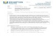 U BRAMPTON FS-I Report Development · PDF fileU BRAMPTON. FS-I Report ... brampton.ca NOWer lliy Development Committee . Committee of the Council of . The ... features/potential linkages