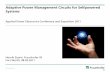 Adaptive Power Management Circuits for Selfpowered · PDF file03/08/2011 · Adaptive Power Management Circuits for Selfpowered ... Adaptive Power Management Circuits for ... Adaptive