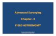 LECTURE-2 FIELD ASTRONOMY - WordPress.com ASTRONOMY Prof. Ujjval J. Solanki, Darshan Institute of Engineering and Technology-RAJKOT Scope of Study 1.Introduction 2.Purposes 3.Astronomical
