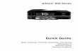 Artisan 835 Series - Quick Guide - Epson America · PDF fileArtisan 835 Series Quick Guide Basic Copying, Printing, ... Setting Up a Fax Header ... check the product for error