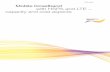 Mobile broadband 2604 - La Fibre · PDF file2 Mobile broadband with HSPA and LTE – capacity and cost aspects Contents ... 3G and LTE network coverage and capacity”, Nokia Siemens