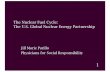 The Nuclear Fuel Cycle: The U.S. Global Nuclear Energy ... · PDF fileThe U.S. Global Nuclear Energy Partnership ... Outline I. Nuclear Fuel ... – Program should be replaced by research