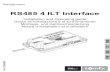 RS485 4 ILT Interface - Somfy · PDF fileRS485 4 ILT Interface Installation and Operating guide Guida all’installazione e di funzionamento Montage- und Gebrauchsanleitung ... A: