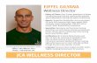 JCA Wellness DireCtor - Jewish Community Alliance · PDF fileEiffEl Gilyana Wellness Director JCA Wellness DireCtor • History of Fitness: ... Performance, MS in Applied Psychology