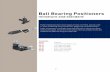 Ball Bearing Positioners - All About Motion with Advanced ... · PDF file12.0 (300,0) 294 (133) • • • 86 Wide selection of drive mechanisms Selection. Ball Bearing Positioners