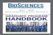 2017 - 2018 Biochemistry & Cell Biologybiosciences.rice.edu/uploadedFiles/Graduate_Studies/BCBGraduate... · This handbook summarizes the Biochemistry & Cell Biology ... 12 Student