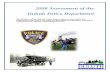 2008 Assessment of the Duluth Police · PDF file2008 Assessment of the Duluth Police Department ... New testing process for police officer position, ... Others such as health care