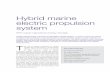 Hybrid marine electric propulsion system - ABB Group · PDF fileHybrid marine electric propulsion system ... target vessel. A hybrid converter incorporating super-capacitors will be