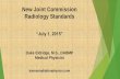 New Joint Commission Radiology · PDF fileNew Joint Commission Radiology Standards ... - Certified as a nuclear medicine technologist by the Nuclear Medicine Technology - Certification