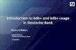 Introduction to kdb+ and kdb+ usage in Deutsche Bankfiles.meetup.com/18240221/Babanin_FD_FEB_2015.pdf · Introduction to kdb+ and kdb+ usage in Deutsche Bank ... • There are extension
