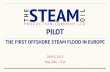Pilot - The first offshore steam flood in · PDF fileTHE FIRST OFFSHORE STEAM FLOOD IN EUROPE ... Viscosity correlation derived from the Excel Macro PVTProps.xla based upon the ...