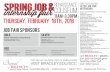 spring Job &springJob &renaissance ... - Bradley University · PDF filecareers@ • • 309.677.2510 • Burgess Hall, First ... George Allen Construction Harmon, Inc. ... OSF HealthCare