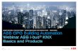 Webinar ABB i-bus KNX - KNX Basics and Products · PDF fileKNX - Basics and Products“ KNX is the first open standard for home & building control ... Proofs of KNX collaboration are: