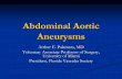 Abdominal Aortic Aneurysms - Cardiac and Vascular ...cvisymposium.com/sitebuildercontent/sitebuilderfiles/abdominal...Abdominal Aortic Aneurysms ... Slide graft up the right femoral-iliac