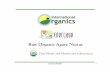 International Organics Agave · PDF fileOnce the enzyme reaction is over, the syrup goes again through the centrifuge to ... Microsoft PowerPoint - International Organics Agave Nectar