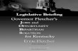 My New Legislative Briefing Cov (NEW JOB)governors.e-archives.ky.gov/_govfletcher/(june2005... · Ernie Fletcher Bradford L. Cowgill State Budget Director Governor Governor Fletcher™s