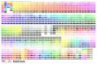 Simulations of PANTONE MATCHING SYSTEM colors 2718 c pantone 2728 c pantone 2738 c pantone 2748 c pantone 2758 c pantone 2768 c pantone 2708 c pantone 278 c pantone 279 c pantone reflex