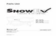Parts List - SnowExlibrary.snowexproducts.com/snowexproducts/pdffiles/SP-1675_PartsLi… · Parts List © TrynEx International 2013 (REV A) F51073B 1 CUSTOMER COPY Madison Heights,