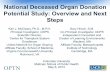 ational Deceased Organ Donation Potential Study: Overview ... Deceased Organ Donation... · National Deceased Organ Donation Potential Study: Overview and Next Steps ... damaged’paent