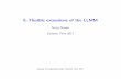 6. Flexible extensions of the LLMM - LMU München · PDF fileThis approximation gives a piecewise polynomial function of degree ... Overview Chapter 6 - Flexible extensions of the