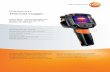 Datasheet Thermal imager - gsi-lab.comgsi-lab.com/wp-content/uploads/2016/10/Testo-Thermal-Imager.pdf · Thermal imager Datasheet testo 870 – Thermography for those who get things