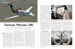 Embraer Phenom 300 - Loginawin.aviationweek.com/portals/awin/PDFs/BC_10_01_2009_p62-70.pdf · Embraer Phenom 300 Its price, cabin ... maintenance-friendly design make this light jet