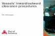 Rik Verhaegen -  · PDF fileVessels’ inward/outward clearance procedures ... Under Keel Clearance ... Adjusting the speed of the vessel in line with the wave's, provides for