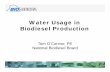 Water Usage in Biodiesel Production - GWPCConnor_ Tom.pdf · Water Usage in Biodiesel Production ... Algae 7. Biodiesel.org. Water ... Biodiesel production shall follow all applicable