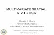 MULTIVARIATE SPATIAL STATISTICS - sct.uab.catsct.uab.cat/estadistica/sites/sct.uab.cat.estadistica/files/Dmayer... · MULTIVARIATE SPATIAL STATISTICS ... using multivariate geostatistics
