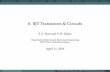 6. BJT Transistors & Circuits - Arraytool · PDF file4/6/2016 · 6. BJT Transistors & Circuits ... One can implement digital and analog functions utilizing MOSFETs almost exclusively
