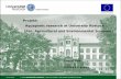 Aquaponic research at University Rostock (Fac ... · PDF fileAquaponic research at University Rostock (Fac. Agricultural and Environmental Sciences) ... General statement „Aquaponics