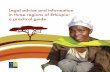 Legal advice and information in three regions of Ethiopia ... · PDF fileLegal advice and information in three regions of Ethiopia: a practical guide ... Contents 1 Introduction 4