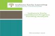 Indiana’s Early Childhood Program Funding · PDF fileIndiana’s Early Childhood Program Funding Analysis 2016 Page 2 ... understanding of current funding sources that support early