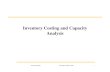 Inventory Costing and Capacity  · PDF fileInventory Costing and Capacity Analysis 1. ... The difference between variable costing and absorption ... Throughput Costing