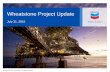 Wheatstone Project Update - Chevron Corporation - · PDF fileWheatstone Project Update July 31, 2015 1 ... Slug Catcher LNG Tanks LNG Trains Product Loading Jetty Materials Offloading