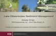 Lake Okeechobee Sediment Management - UF/IFAS OCI · PDF fileLake Okeechobee Sediment Management . ... • Mud thickness maps suggest declines in mean mud depths were ... Plasticity