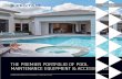 THE PREMIER PORTFOLIO OF POOL …/media/websites/pool...THE PREMIER PORTFOLIO OF POOL MAINTENANCE EQUIPMENT & ACCESSORIES MAINTENANCE EQUIPMENT TABLE OF CONTENTS Brushes/Scrubbers