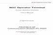 MAC Ope ra tor Terminal - int76.ru · PDF fileHuman-Machine-Interface ... – E700/E710, Manual ... Mitsubishi Electric Europe B.V. absolves itself of all responsabilities for any
