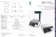 sm-100CS-- - DIGI System · PDF fileExternal Dimensions (mm) SM- IOOBCS SM-IOOBCS+ SM-IOO series Scale Printer Quick Response To The Weight Change Easy and quick loading of receipt