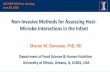 Non-Invasive Methods for Assessing Host- Microbe Interactions in …ilsina.org/wp-content/uploads/sites/6/2016/07/DONOVA… ·  · 2016-10-06Non-Invasive Methods for Assessing Host-Microbe