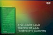 The Expert-Level Training for CCIE Routing and Switching · PDF fileFlexible Lab and Lesson Bundles 2 Overview The Cisco Expert-Level Training for CCIE Routing and ... The Expert-Level