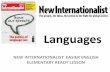 Languages - New Internationalist · PDF fileThis lesson: Grammar 1: word order in questions Speaking 1: discuss languages Reading 1: find the numbers Speaking 2: top languages Grammar