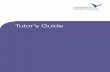 Tutor’s Guide - uws.edu.au · PDF fileIntroduction to the Tutor’s Guide 3 Section 1 ... Theories and principles of learning 10 Section 3 - Effective Small Group Teaching and Learning