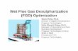 Wet Flue Gas Desulphurization (FGD) Optimization · PDF fileWet Flue Gas Desulphurization (FGD) Optimization Steve Piche, Ph.D. Director of Applied Development ... TO BALL MILL FROM