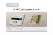 2N SingleTalkftp.bircom.com/2N/2n_SingleTalk/2n-singletalk-en-1514v6.2.0.pdf · 2N® EasyGate Replaces a fixed telephone line. Easy installation, no configuration requirements. A