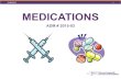 MEDICATIONS - Welcome to OPWDD use medications which MAY be ... Classification Brand Name Generic Name ... Controlled substances are drugs and chemical substances classified by